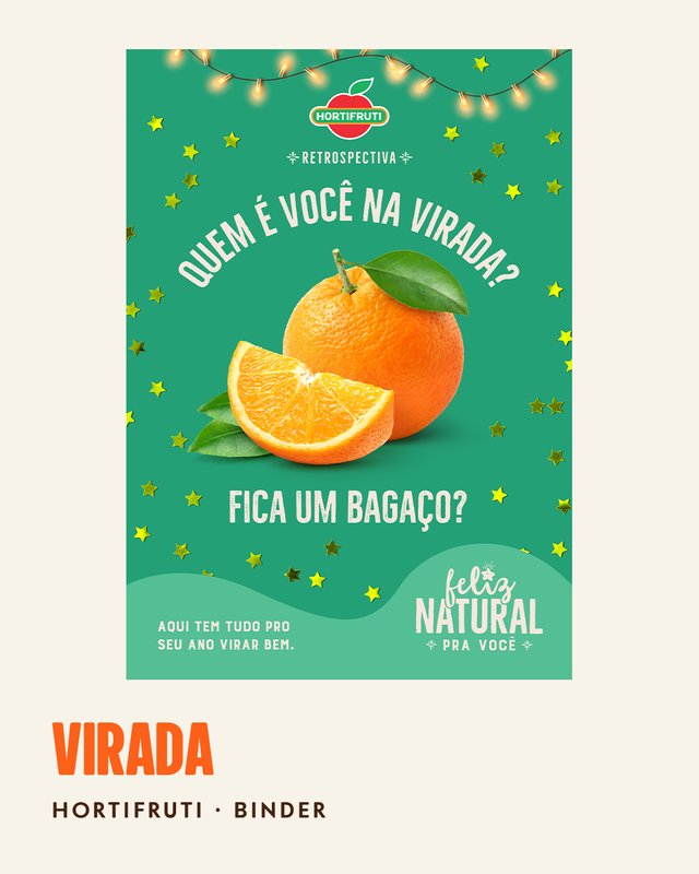 Hortifruti: Quem é você na virada?