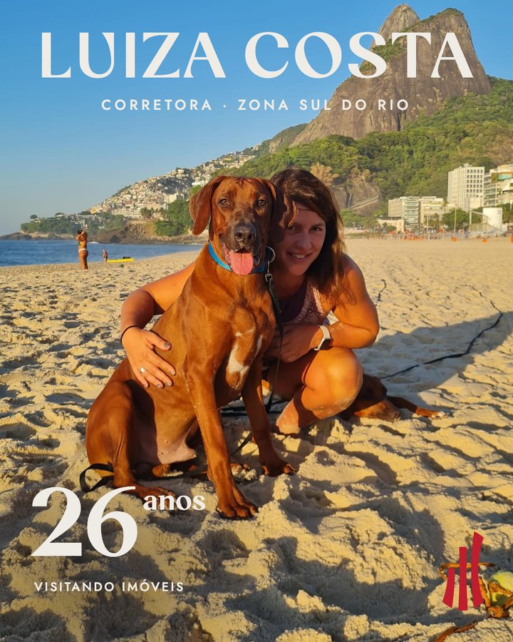 Luiza Costa, corretora, 26 anos visitando imóveis